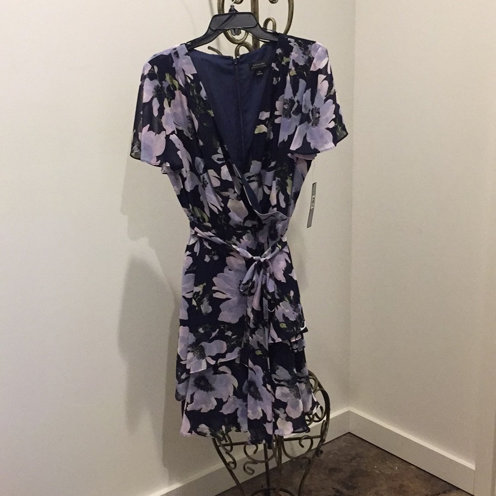 Tahari Floral Print Dress